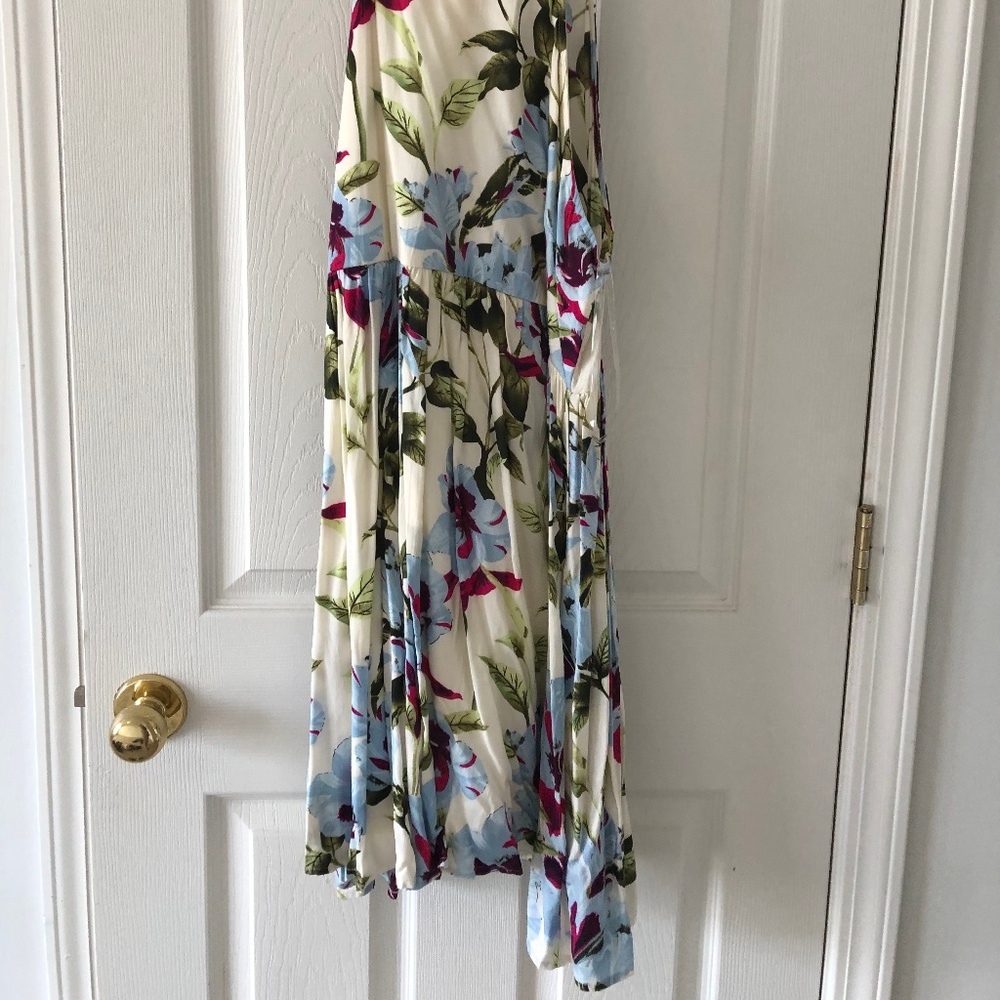 Boutique Cream + Floral Dress